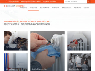 Részletek : Víz-gáz-fűtésszerelés, duguláselhárítás Pest megye